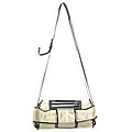 Fendi Small Woven Netted Patent Leather Shoulder Bag