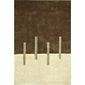 Brown Opus Rug (2' x 7'6)