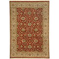 Hand-knotted Chamba Hand-spun Wool Rug (9' x 12')