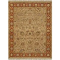 Hand-knotted Mahe Hand-spun Wool Rug (8' x 11')
