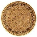 Hand-knotted Chamba Hand-spun Wool Rug (8' Round)