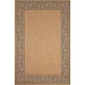 Terrace Scroll Border Outdoor Rug (4' 9 x 7' 4)