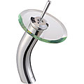 Kraus Waterfall Chrome Finish Bathroom Faucet