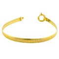 14k Yellow Gold Omega Bracelet