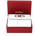 Ferragamo Textured White Leather Wallet