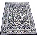 Persian Isfahan Navy Rug (9'10 x 13'8)