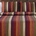 Venetian Stripe Spice Quilt Set