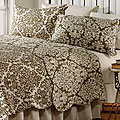 Ventura Taupe Quilt Set