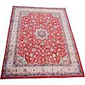 Persian Sarough Red/ Ivory Rug (9'3 x 12'9)