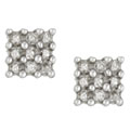 14k Gold 1/5ct TDW Square Diamond Earrings (G-H, I2)