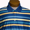 In Fiamme Striped Polo Golf Shirt