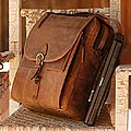 Leather 'Free Spirit' Backpack (Mexico)