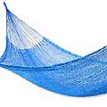 Handmade 'Turquoise Sonata' Hammock (Mexico)