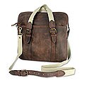 Leather 'Traveler' Travel Bag (Mexico)