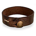 'Discretions' Leather Bracelet (Mexico)