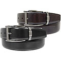 Geoffrey Beene Men's Leather Reversible Belt