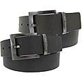 Geoffrey Beene Men's Reversible Leather Belt
