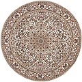 Hand-tufted Renaissance Ivory Wool Rug (10' Round)