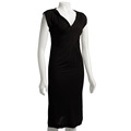 Kische Women's Cap Sleeve Twisted Bodice Dress