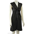 Eva Franco Women's Black Ribbon Dress