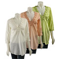 Chaudry KC Women's Embellished V-neck Tunic