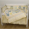 Cotton Tale Lemon Drop 4-piece Crib Bedding Set