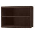 Aberdeen 2-shelf Mocha Wood Bookcase