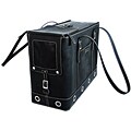 Faux Leather Pet Carrier