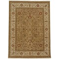 Hand-knotted Brunei Hand-spun Wool Rug (9' x 12')
