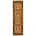 Hand-knotted Jowai Hand-spun Wool Rug (3' x 12')