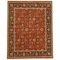 Hand-knotted Karaikal Hand-spun Wool Rug (9' x 12')