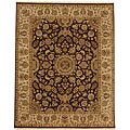Hand-knotted Hubli Handspun Wool Rug (9' x 12')