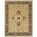 Hand-knotted Morena Hand-spun Wool Rug (10' x 14')