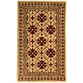 Handmade Classical Wool Agra Rug (3' x 5')
