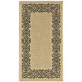 Ocean Indoor/ Outdoor Polypropylene Rug (2'7 x 5')