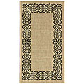 Ocean Indoor/ Outdoor Polypropylene Rug (2' x 3'7)