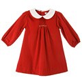 Petit Ami Infant Girl's Long-sleeve Collared Dress