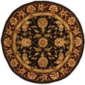 Hand-tufted Traditions Wool/Silk Rug (4' Round)