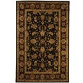 Hand-tufted Traditions Wool/ Silk Rug (6' x 9')