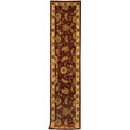 Hand-tufted Traditions Wool/ Silk Runner (2'3 x 10')