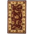 Hand-tufted Traditions Wool/ Silk Rug (2'6 x 4'6)