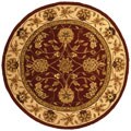 Hand-tufted Traditions Wool/Silk Rug (4' Round)