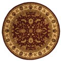 Hand-tufted Traditions Wool/ Silk Rug (8' Round)