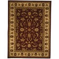 Hand-tufted Traditions Wool/ Silk Rug (8' x 11')