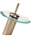 Fountain Cove Brushed Nickel Waterfall Faucet