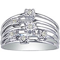 10k White Gold 1/10ct TDW Diamond Ring