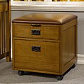 Mission Solid Oak Mobile File Cabinet