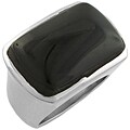 Stainless Steel Black Onyx Ring