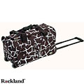 Rockland Giraffe 22-inch Rolling Duffel Bag