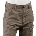 Vigoss Men's Grey Cotton Cargo Pants